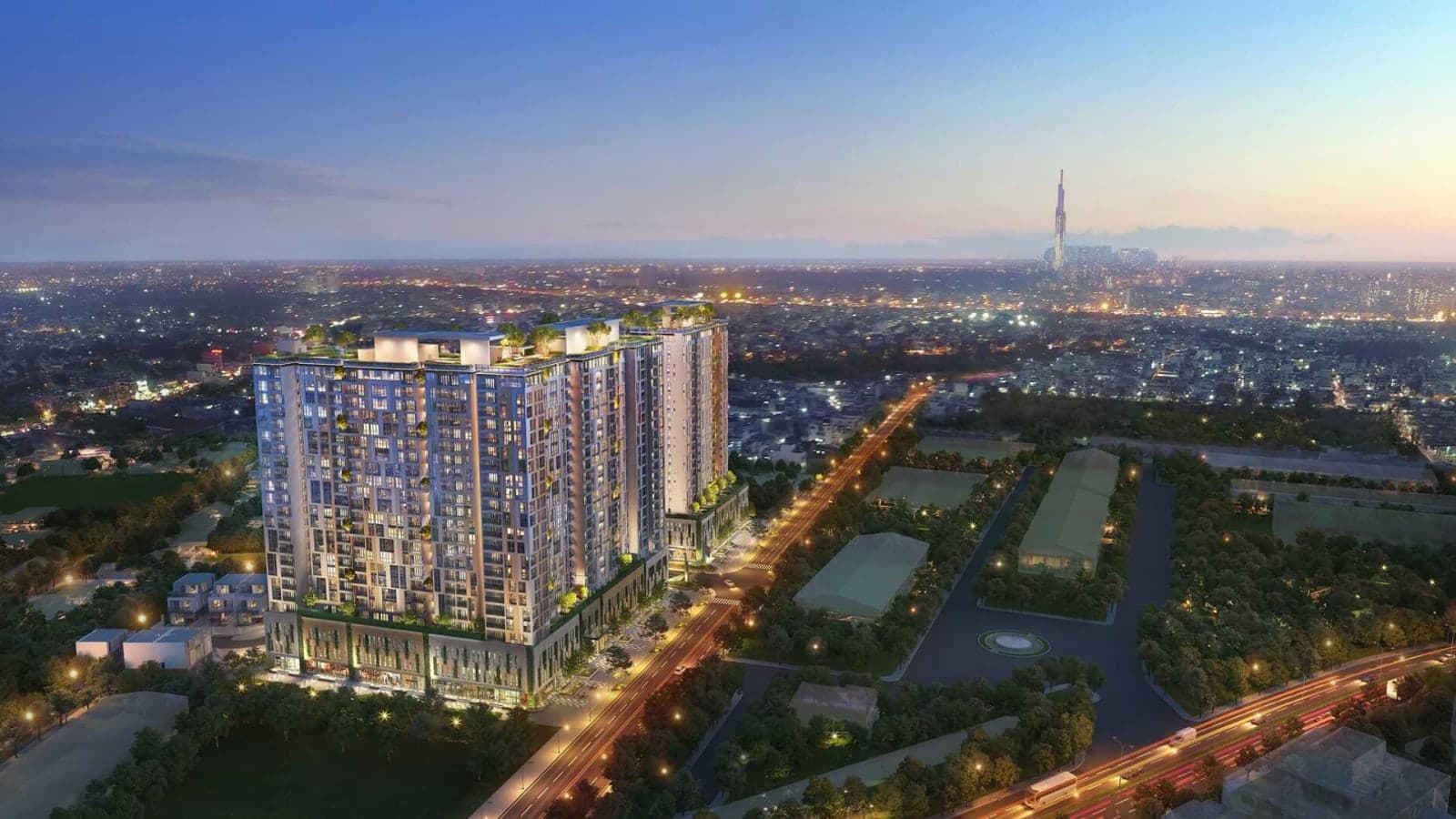 Phối cảnh Urban Green do chủ đầu tư công bố