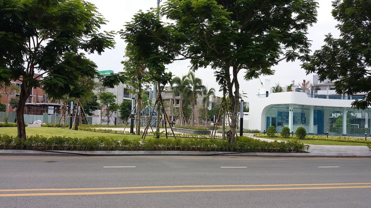 Không gian công viên và khu vui chơi trong khu đô thị