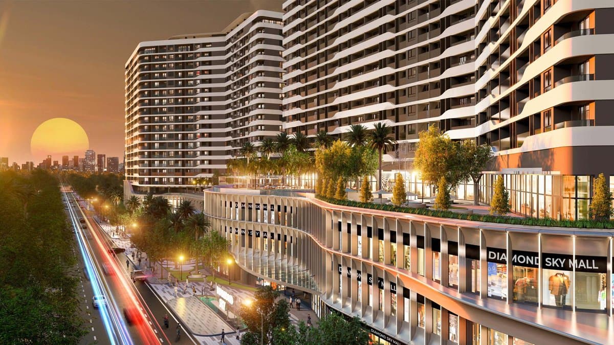 Giá căn hộ Diamond Sky Vạn Phúc City: 110 triệu/m² nói lên điều gì