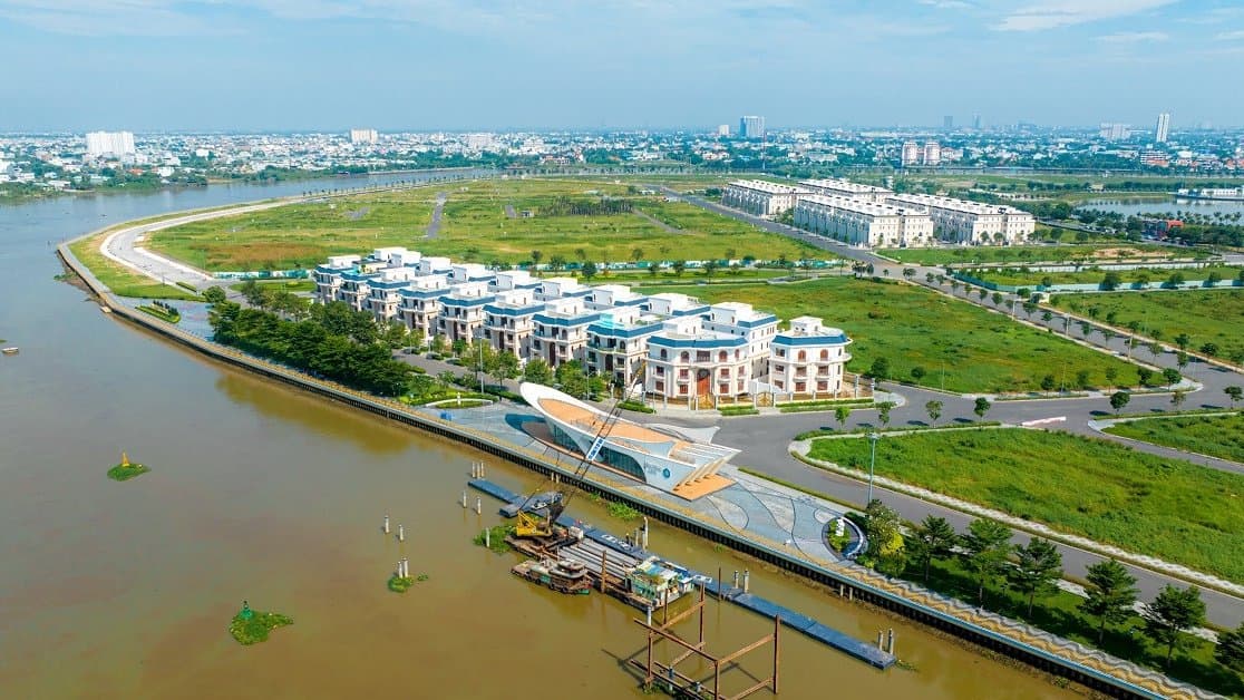 Toàn cảnh khu đô thị Vạn Phúc City nhìn từ trên cao