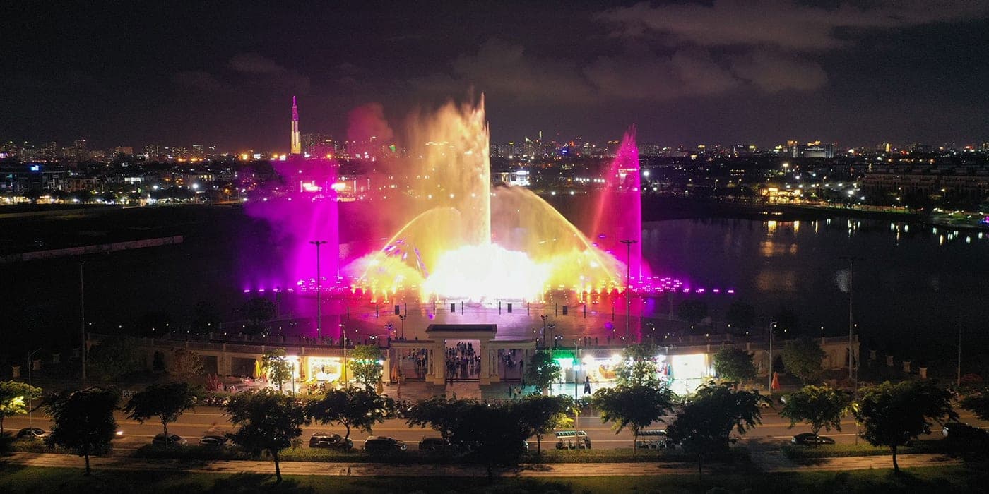Quảng trường nhạc nước Vạn Phúc Water Show